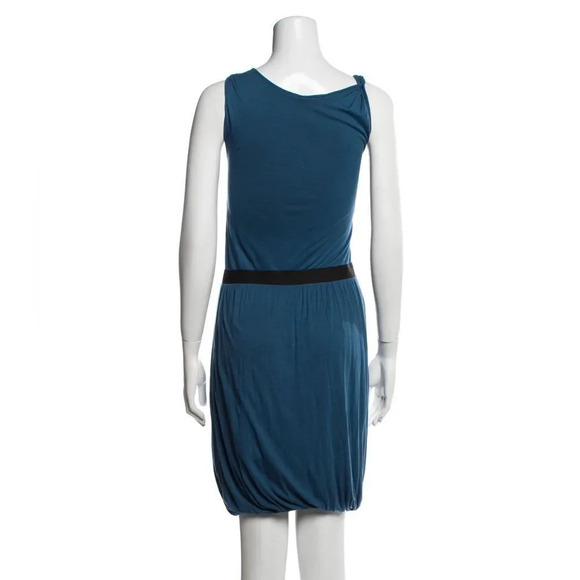 Beautiful Theory dress sz Small/petite dusty blue EUC - Picture 3 of 8